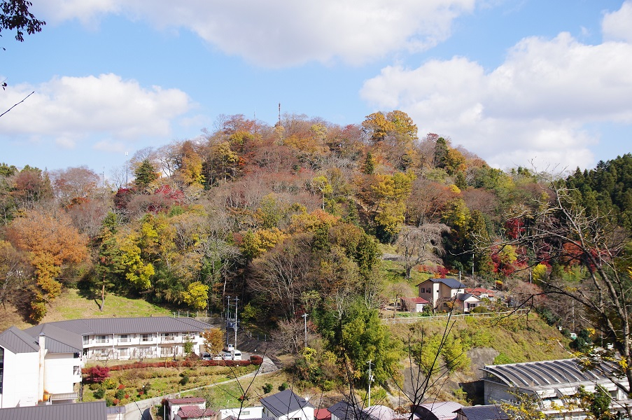 秋のお城山